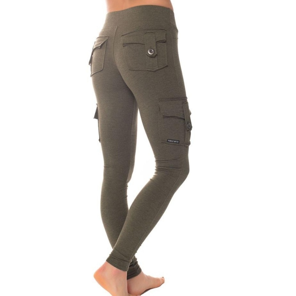 Public myth bamboo leggings olive